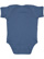 Infant Baby Rib Bodysuit Indigo 1 Back