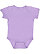 Infant Baby Rib Bodysuit Lavender 1