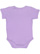 Infant Baby Rib Bodysuit Lavender 1 Back