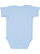Infant Baby Rib Bodysuit Light Blue 1 Back