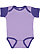 Infant Baby Rib Bodysuit Lavender/Purple 1