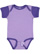 Infant Baby Rib Bodysuit Lavender/Purple 1 Open