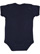 Infant Baby Rib Bodysuit Navy 1 Back