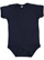 Infant Baby Rib Bodysuit Navy 1 Open