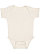 Infant Baby Rib Bodysuit Natural Heather 1