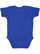 Infant Baby Rib Bodysuit Royal 1 Back