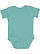Infant Baby Rib Bodysuit Saltwater 1 Back