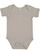 Infant Baby Rib Bodysuit Titanium 1 Open