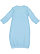 Infant Baby Rib Layette Light Blue 1 Back