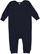 Infant Baby Rib One Piece Navy 1 Open