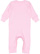 Infant Baby Rib One Piece Pink 1 Back
