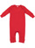 Infant Baby Rib One Piece Red 1