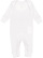 Infant Baby Rib One Piece White 1