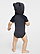 Infant Hooded Bodysuit w/ Ears 1 BACK