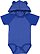 Infant Hooded Bodysuit w/ Ears Vintage Royal/Royal 1 OPEN