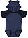 Infant Hooded Bodysuit w/ Ears VN True Navy/Navy 1