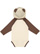 Infant Lng Slv Bodysuit W Ears Natural/Brown 1 Back
