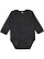 Infant Long Slv Jrsy Bodysuit Black Leopard 1