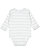 Infant Long Slv Jrsy Bodysuit Shadow Stripe 1 Back