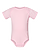 Infant Fine Jersey Bodysuit Ballerina Ghosted Front View