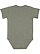 Infant Fine Jersey Bodysuit Bamboo Blackout 1 Back