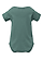 Infant Fine Jersey Bodysuit Basil Ghosted Back View