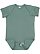 Infant Fine Jersey Bodysuit Basil 1 Open