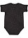 Infant Fine Jersey Bodysuit Black Leopard 1 Back
