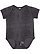 Infant Fine Jersey Bodysuit Black Reptile 1 Open