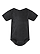 Infant Fine Jersey Bodysuit Black Reptile Ghosted Front View