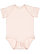 Infant Fine Jersey Bodysuit Blush 1 Open