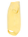 Infant Fine Jersey Bodysuit Butter Ghosted Side View