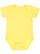 Infant Fine Jersey Bodysuit Butter 1 Open
