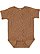 Infant Fine Jersey Bodysuit Brown Leopard 1