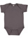 Infant Fine Jersey Bodysuit Charcoal 1