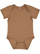 Infant Fine Jersey Bodysuit Coyote Brown 1