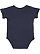 Infant Fine Jersey Bodysuit Denim 1 Back