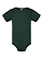 Infant Fine Jersey Bodysuit Forest Ghosted Front View