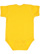 Infant Fine Jersey Bodysuit Gold 1 Back