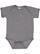 Infant Fine Jersey Bodysuit Granite Heather 1