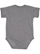 Infant Fine Jersey Bodysuit Granite Heather 1 Back