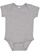 Infant Fine Jersey Bodysuit Heather 1