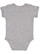 Infant Fine Jersey Bodysuit Heather 1 Back