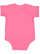Infant Fine Jersey Bodysuit Hot Pink 1 Back