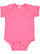 Infant Fine Jersey Bodysuit Hot Pink 1 Open