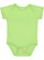 Infant Fine Jersey Bodysuit Key Lime 1 Open