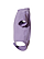 Infant Fine Jersey Bodysuit Lavender Ghosted Side View