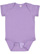 Infant Fine Jersey Bodysuit Lavender 1 Open