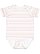 Infant Fine Jersey Bodysuit Lilac Stripe 1 Open