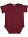 Infant Fine Jersey Bodysuit Maroon 1